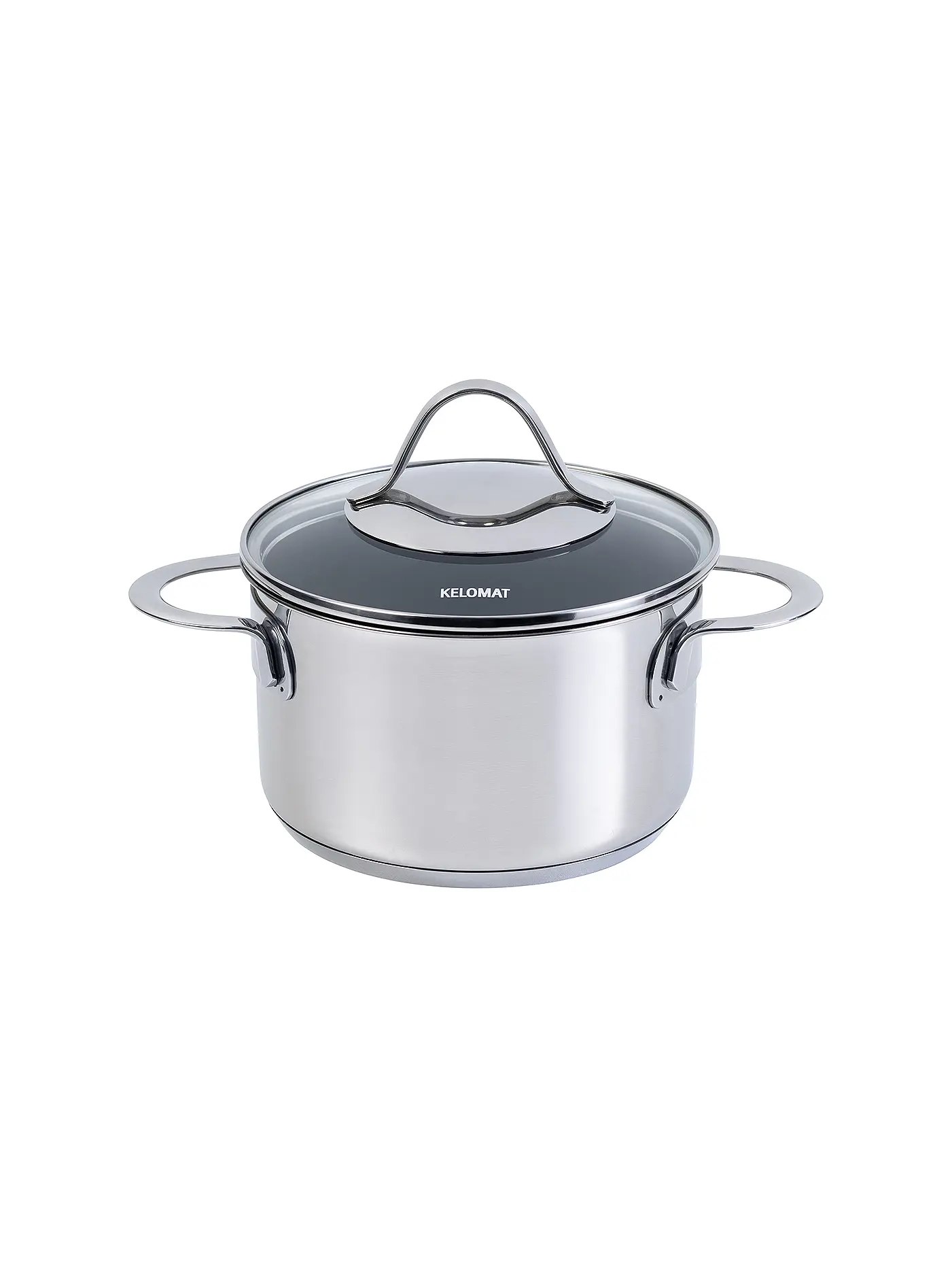 KELOMAT | Fleischtopf 16cm / 1,9l Perfekt Edelstahl Antihaft | 